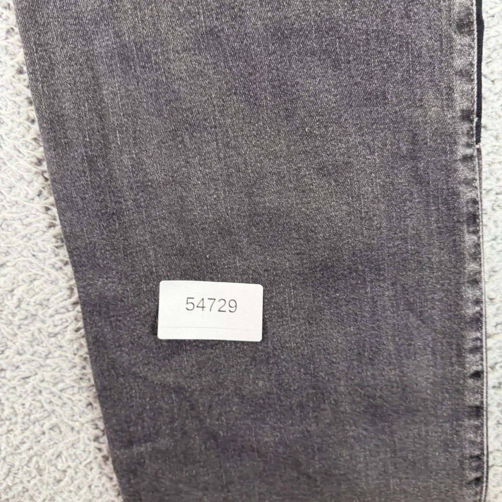 Parkside Jeans Mens 40x33 Gray Cotton Denim Straight Leg Cargo Carpenter Biker